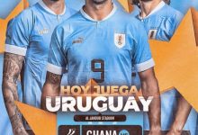 【乐玩LEWIN】乌拉圭发布对阵加纳海报:苏亚雷斯、卡瓦尼、吉梅内斯出镜-乐玩真人线上娱乐