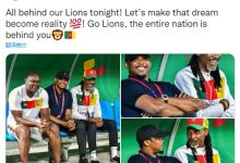 【乐玩LEWIN】埃托奥为喀麦隆加油：前进雄狮让梦想成真 全国人民都支持你们-乐玩真人线上娱乐