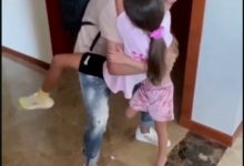 【乐玩LEWIN】惊喜！迪马利亚休息日看望家人，两个女儿直接扑进怀里-乐玩真人线上娱乐