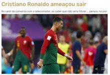 【乐玩LEWIN】葡媒:C罗得知自己对瑞士不会首发后威胁离队,冷静反思后改主意-乐玩真人线上娱乐