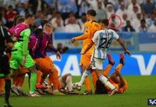 【乐玩LEWIN】Tyc：阿根廷、荷兰队冲突时，荷兰队有人朝莫利纳扔笔-乐玩真人线上娱乐