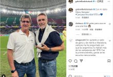 【乐玩LEWIN】巴蒂斯图塔社交媒体晒照:与我的偶像马里奥-肯佩斯!-乐玩真人线上娱乐