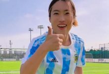 【乐玩LEWIN】唐佳丽身穿阿根廷球衣:希望梅老板可以好好发挥,阿根廷加油!-乐玩真人线上娱乐