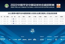 【乐玩LEWIN】今日中超裁判：黄翼执法大连人vs三镇，马力执法广州城vs申花-乐玩真人线上娱乐