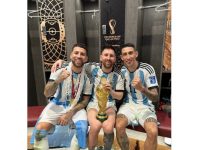 【乐玩LEWIN】奥塔门迪发推晒与梅西&迪马利亚合影:坚守的老伙伴,世界冠军-乐玩真人线上娱乐