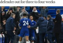 【乐玩LEWIN】TA:里斯-詹姆斯将伤缺3-4周,与之前伤的是同一个膝盖-乐玩真人线上娱乐