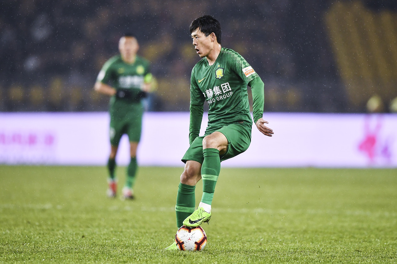 刘欢破门比分扩大为2-0，这也是球员代表北京国安的首粒进球
