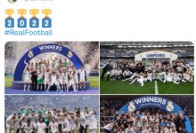 【乐玩LEWIN】2022年,4座?!皇马官推晒2022年4次夺冠合照-乐玩真人线上娱乐