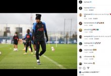 【乐玩LEWIN】今日训练中!内马尔社媒晒出球场训练照:Work!-乐玩真人线上娱乐