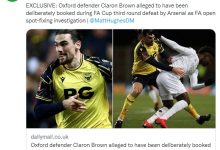 【乐玩LEWIN】邮报：牛津联后卫对阵枪手吃到的黄牌“涉赌”，英足总将展开调查-乐玩真人线上娱乐