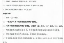 【乐玩LEWIN】足协允许俱乐部U13-U15梯队与属地学校共建队伍,避免互抢资源-乐玩真人线上娱乐