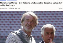 【乐玩LEWIN】法媒：英国首富竞购曼联的报价金额为45亿欧元?-乐玩真人线上娱乐