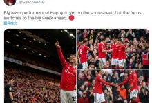 【乐玩LEWIN】桑乔社媒：很高兴取得进球，但重点转移到未来重要的一周-乐玩真人线上娱乐