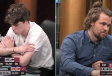 【EV扑克】“棋坛莫扎特”震惊全网的Hero Call！4一对竟能跟注三条街，打出极限价值-乐玩真人线上娱乐