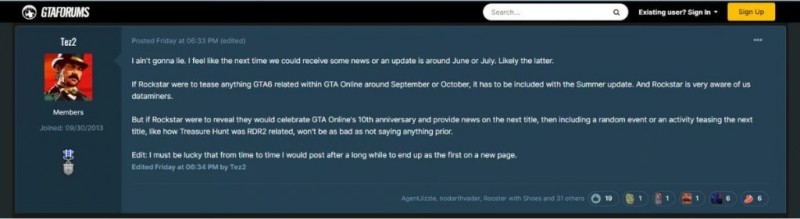 总算要出6了？！T2或将于5月17日公布《GTA6》新消息