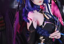 【乐玩LEWIN】Cosplay：原神 雷电将军魅魔cos yui金鱼-乐玩真人线上娱乐