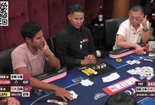 【EV扑克】6嗨call all-in引发的血案：对手看错底牌，他的筹码你收不收？-乐玩真人线上娱乐