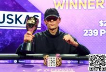 【EV扑克】简讯 | 三场两冠，Vladas Tamasauskas在扑克大师赛势不可挡-乐玩真人线上娱乐