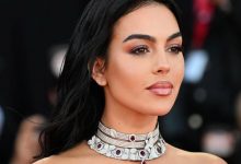 【乐玩LEWIN】性感美艳?C罗女友乔治娜身着红色连衣裙参加威尼斯电影节-乐玩真人线上娱乐