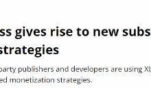 【乐玩LEWIN】外媒称XGP开始改变行业盈利策略 销售模式受厂商重视-乐玩真人线上娱乐