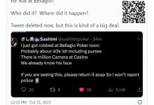 【EV扑克】扑克网红“露乳妹”在百乐宫扑克室被抢走近30万！-乐玩真人线上娱乐