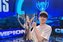 【乐玩LEWIN】“很荣幸能与你们合作!谢谢!”Faker分享照片,身着队服手捧奖杯-乐玩真人线上娱乐