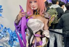 【乐玩LEWIN】国内美女Coser晒照：在韩国出爱莉希雅能捕捉到原神哥BeryL-乐玩真人线上娱乐