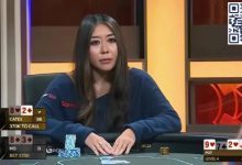 【EV扑克】8-high连开三枪诈唬，巧妙利用形象打跑两对-乐玩真人线上娱乐