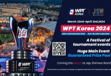 【EV扑克】2024年3月22日WPT韩国站战火再起 主赛20亿韩元保底!-乐玩真人线上娱乐