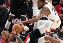 大发体育-布克34分杜兰特21+6 亨德森空砍33分开拓者不敌太阳，大发助力你的致富之路！-乐玩真人线上娱乐