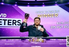 【EV扑克】PokerGO Cup接近尾声，David Peters加冕双冠王-乐玩真人线上娱乐