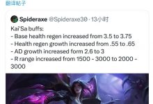 【乐玩LEWIN】害怕吗 Photic转发卡莎加强的消息：我下周就要打GALA了！-乐玩真人线上娱乐