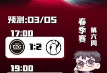 【乐玩LEWIN】涵艺赛果预测：EDG 1-2 iG！RNG就在今天！ 2-1 TT！-乐玩真人线上娱乐