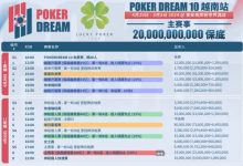 【EV扑克】赛事预告|扑克之梦10越南站赛程公布 各路选手将云集会安-乐玩真人线上娱乐