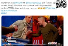 【EV扑克】发牌员出错导致选手提前出局，WSOP表示这锅他们不背-乐玩真人线上娱乐