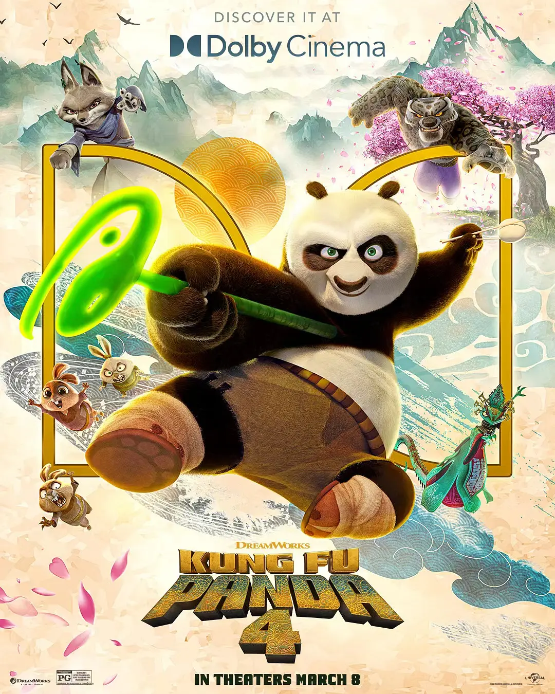功夫熊猫4 WEB-DL版下载/Kung Fu Panda 4 2024 功夫熊猫4 17.53G