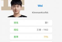 【乐玩LEWIN】RNG官方祝贺打野Wei登顶韩服:愿每个乘风仗剑的梦,都得偿所愿!-乐玩真人线上娱乐