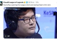 【乐玩LEWIN】放过他吧?C9整活：Ryu打开客户端看到Faker狐狸皮肤时-乐玩真人线上娱乐