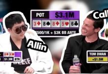 【EV扑克】新老“话题之王”的对决 Tom Dwan亲自解读310w美金底池发生的心路历程-乐玩真人线上娱乐