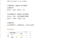 【乐玩LEWIN】怀南分析明日赛果:WBG需战胜iG 且UP要负于NIP方能晋级登峰组-乐玩真人线上娱乐