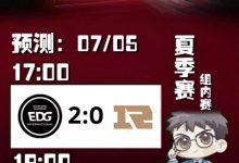 【乐玩LEWIN】涵艺LPL赛果预测：EDG 2-0 RNG；AL 2-1 FPX-乐玩真人线上娱乐