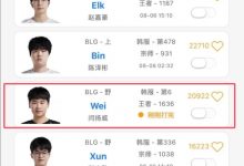 【乐玩LEWIN】轮番上岗！Wei和Xun轮换参与BLG训练赛-乐玩真人线上娱乐