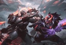 【乐玩LEWIN】LOL官方发布女帝格温等皮肤、神话幻想神王盖伦诺手皮肤原画-乐玩真人线上娱乐