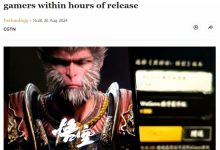【乐玩LEWIN】央媒CGTN发文谈《黑神话悟空》:游戏成中国文化新代言人-乐玩真人线上娱乐