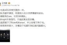 【乐玩LEWIN】媒体人：今年是JDG非常失败的一年。队员都不便宜，投入巨大世界赛都没进去-乐玩真人线上娱乐