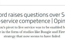 【乐玩LEWIN】外媒锐评《星鸣特攻》失败 索尼调整政策还来得及-乐玩真人线上娱乐