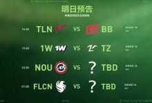 【乐玩LEWIN】Ti淘汰赛第二日预告：败者组两轮生死战！TZ交手1win-乐玩真人线上娱乐