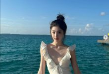 【乐玩LEWIN】Ming绯闻女友1saye晒美照:在马代度假,白色深V泳衣令人浮想联翩~-乐玩真人线上娱乐