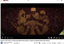 【乐玩LEWIN】海外粉丝热议S14MV：Linkin Park复出视频中插播T1 配角T1和其他选手-乐玩真人线上娱乐