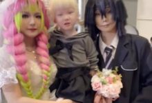 【乐玩LEWIN】暖心❤妈妈带白化病女儿参加漫展：白发在这反而很受欢迎~-乐玩真人线上娱乐